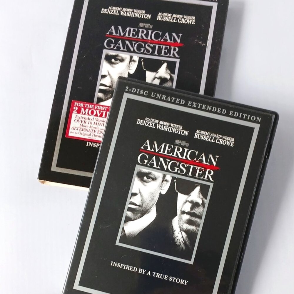 1/$7… 2/$12… 3/$15… 5/$20 🎥 DVD Movies, films, películas ✨American Gangster